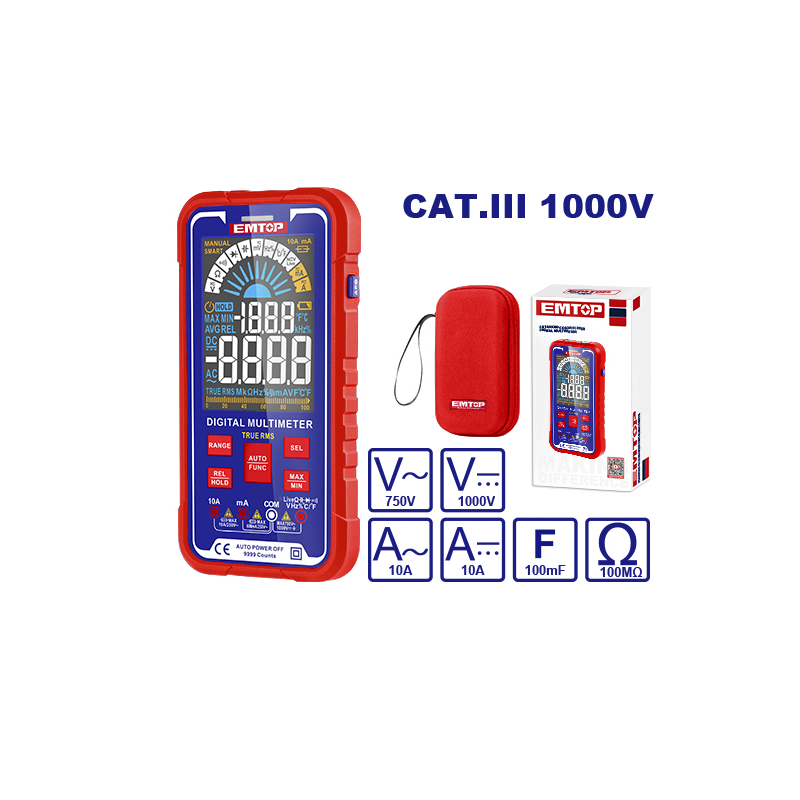 Multiteste Digital Touch 1000v
