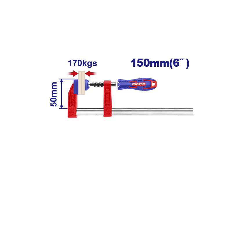 Grampo Sargento F 50x150 (6")
