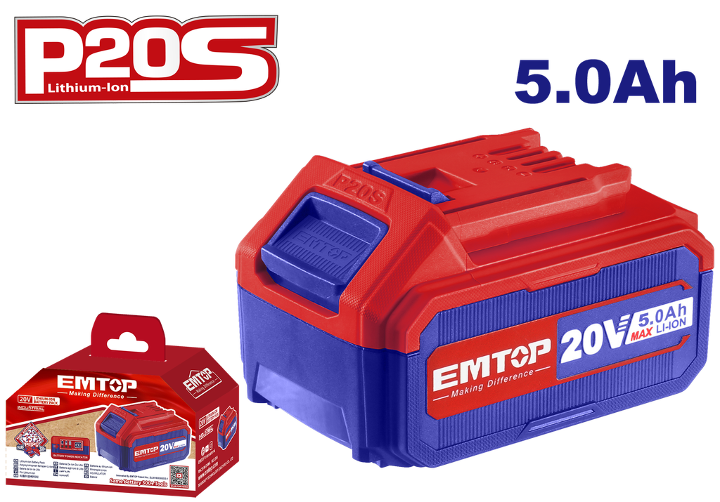 Bateria 20V - 5,0Ah