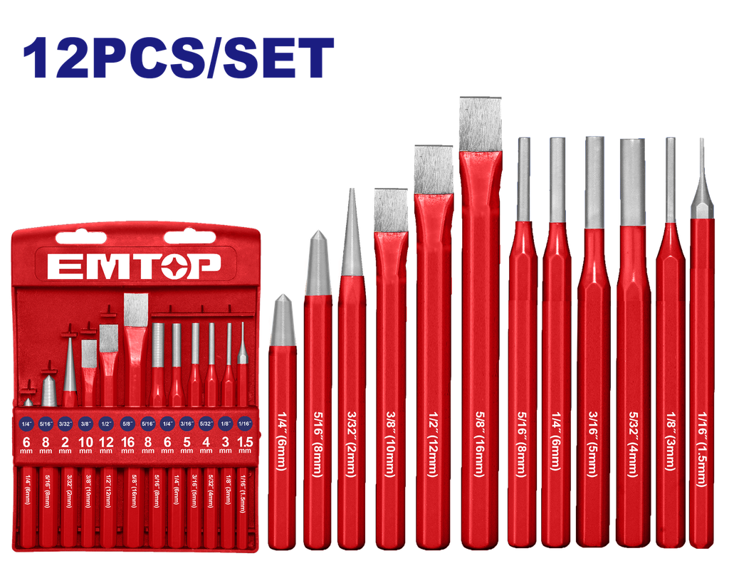 Kit de punção 12pcs