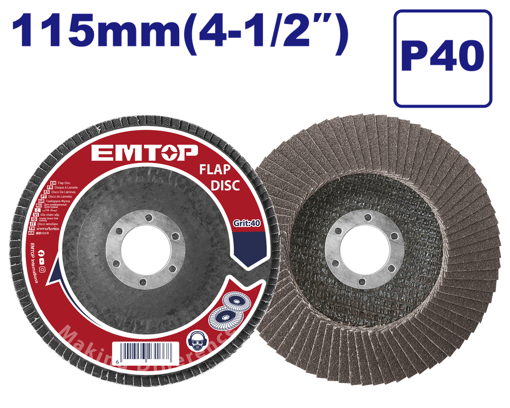 Disco Flap 115mm P40