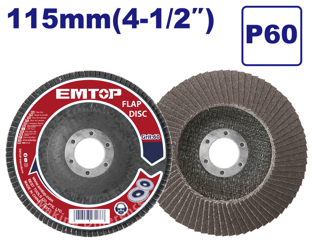 Disco Flap 115mm P60