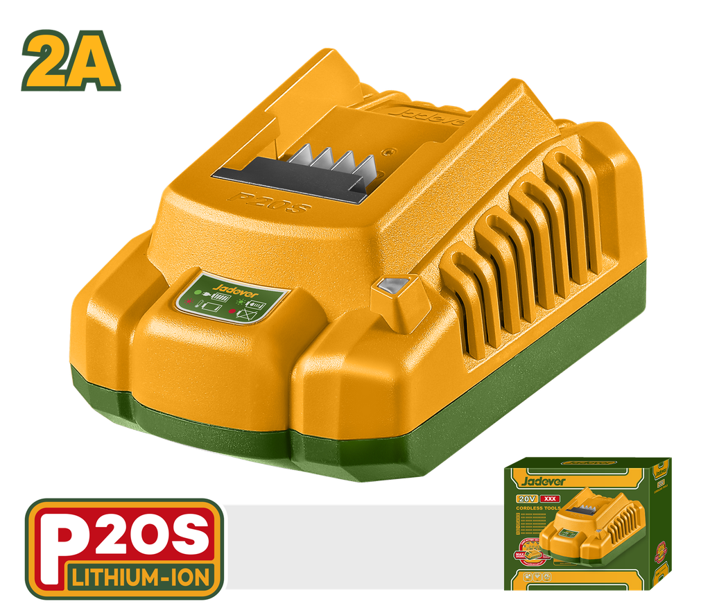 Carregador 20V 2,0Ah - Tensão de Entrada 220-240V