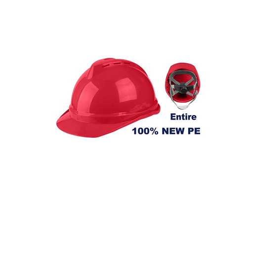 Capacete de Proteção (Vermelho)