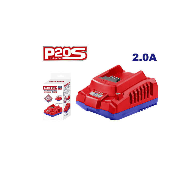 Carregador de Bateria 20V - 2.0Ah
