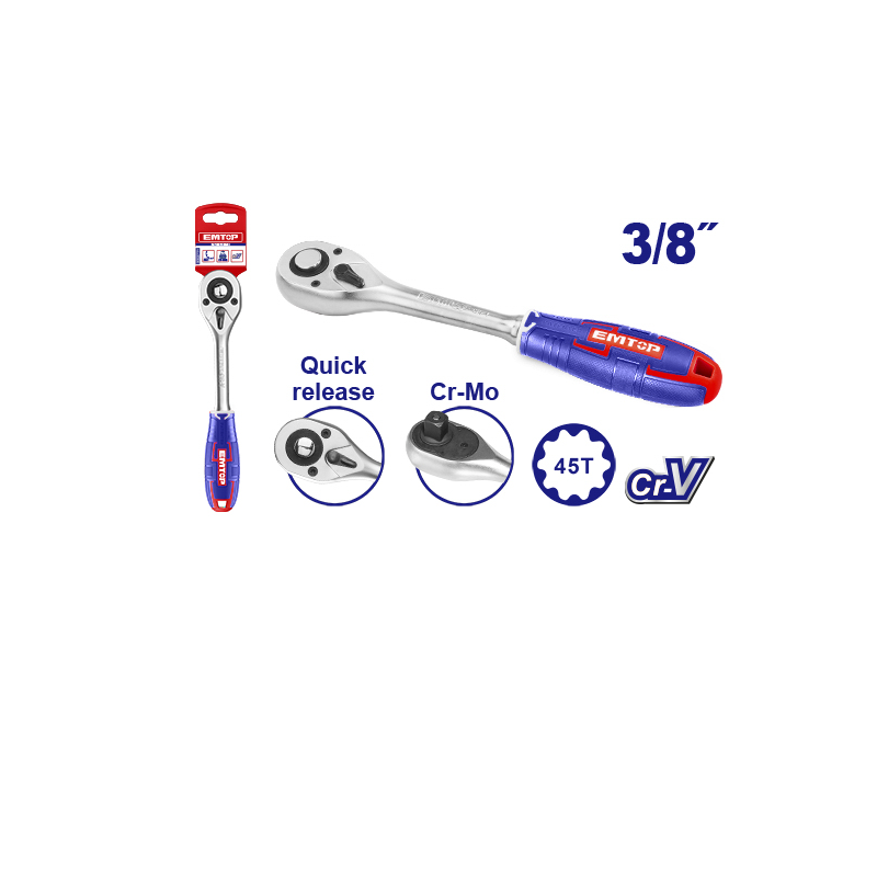 Chave Catraca 3/8"