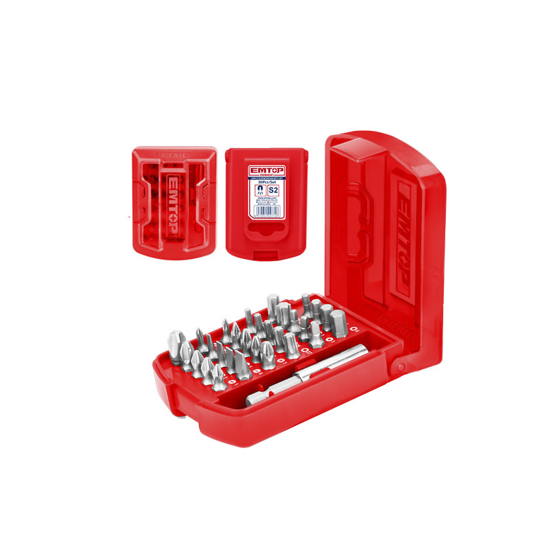 Jogo de Bits com 30 peças.