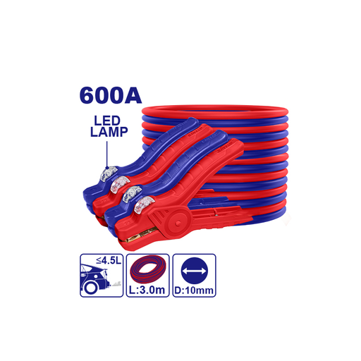 [EBCEL0601] Cabo de Bateria 600 Amp - 3m