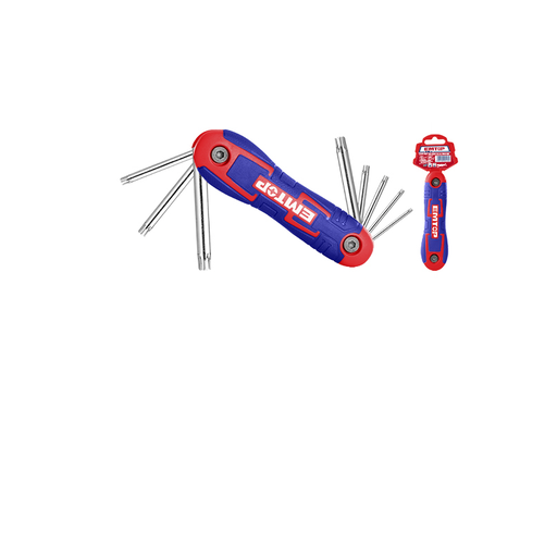 [EHKY4083] Jogo de Chave Torx Canivete 8pçs 2-8mm