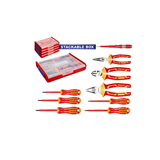 [EHTSV01H09] Kit para Eletrecista 9 pçs