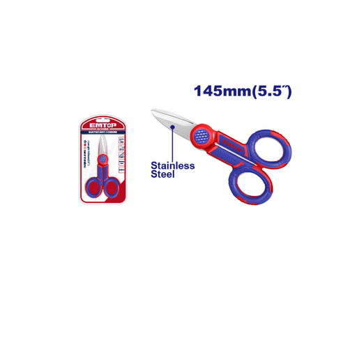 [ESCS02855] Tesoura Electrecista 145mm