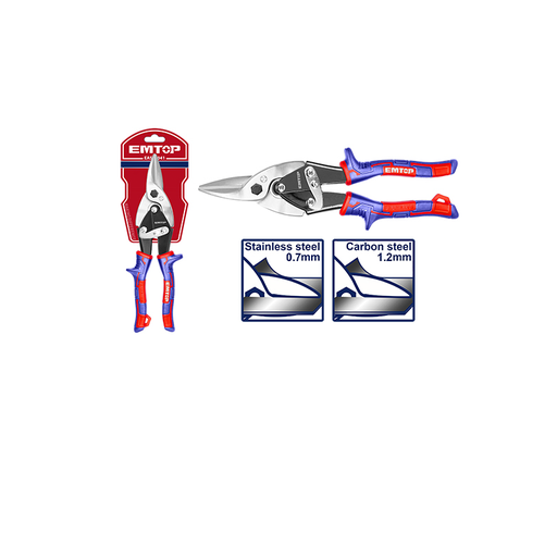 [EASP1041] Tesoura de Corte Chapa Corte Reto 10"