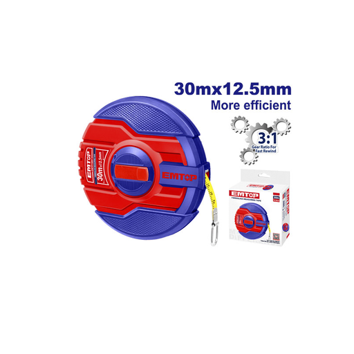 [EMTP83001] Trena 30m fita 12.5mm