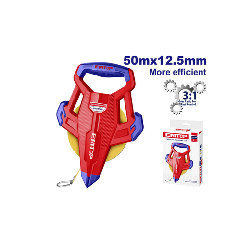 [EMTP85001] Trena 50m FITA 12.5mm