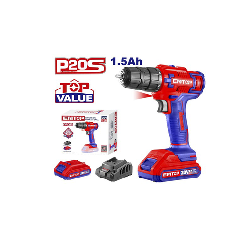 Parafusadeira bateria 20V - 1.5Ah 