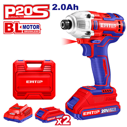 [ECDLIR2017] Chave de Impacto a Bateria - Motor Brushless 1/4"