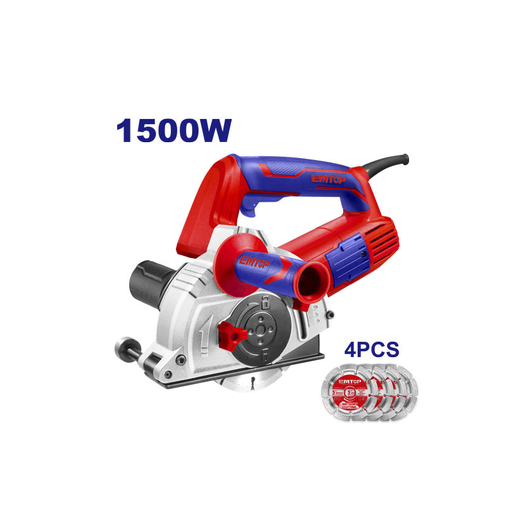[EMCR15001] Corta Parede 125mm-1500W-220V - Escovas de Carvão