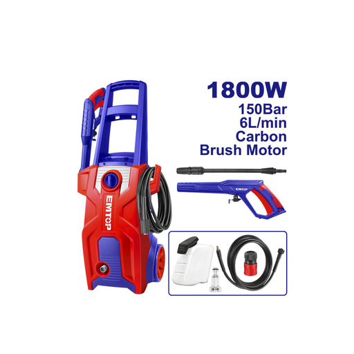 [EHPW1801] Hidrolavadora - Motor Escova de Carvão 1800W