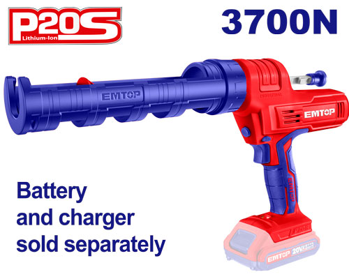 [ELCG2001] Aplicador de Silicone a Bateria 20v