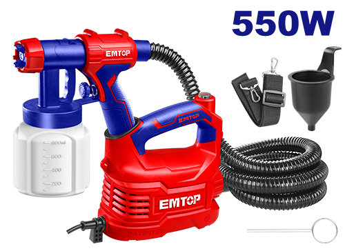 [ESGN50001] Compressor com Pistola de Ar Direto (Pintura) 550W-220V