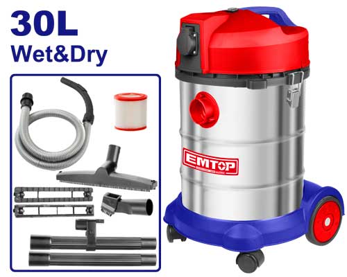 [EVCR1401] Aspirador de 1400W - 30L - 220V Inox.