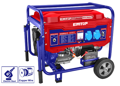 [EGGRD5511] Gerador a Gasolina 5.5kW - 220v