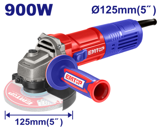 [ULAGR09051] Lixadeira 125mm 900W - 110V