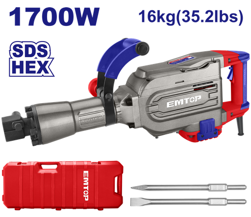 [EDBRH1701] Rompedor 1700W 220v  Sistema HEX