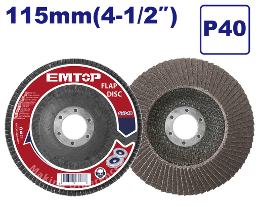 [EFDS1153] Disco Flap 115mm P40