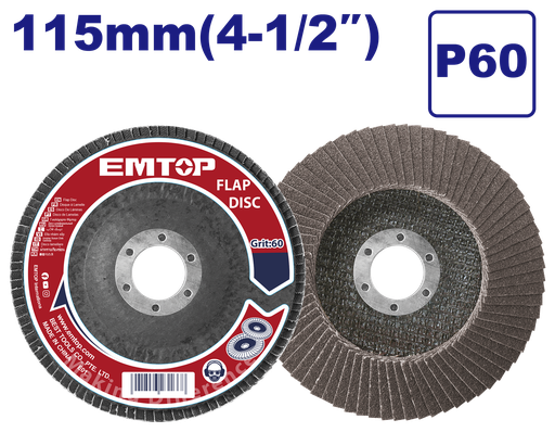 [EFDS1154] Disco Flap 115mm P60