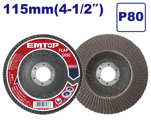 [EFDS1155] Disco Flap 115mm P80