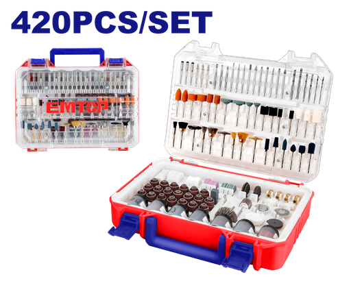 [EAKMG4208] Kit para retifica 420 pcs