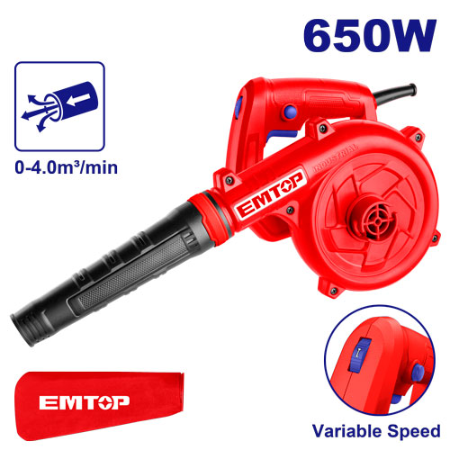 [EABR6003] Soprador de Ar 600W - 220V com Controle de Velocidade Variável