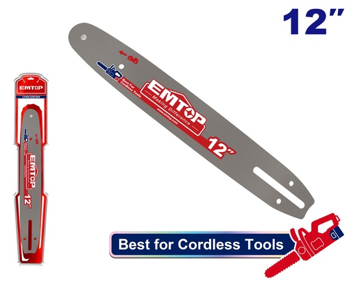 [ECSB6121] Espada para Motosserra 12'' - Passo 3/8'' e 44 Elos