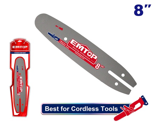 [ECSB6081] Espada para Motosserra 8'' - Compatível com Modelos ELGA/ULGA