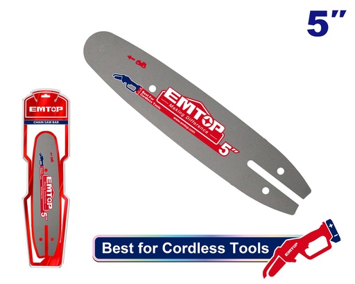 [ECSB6051] Barra para Motosserra 5" - Compatível com Modelos ELGA/ULGA