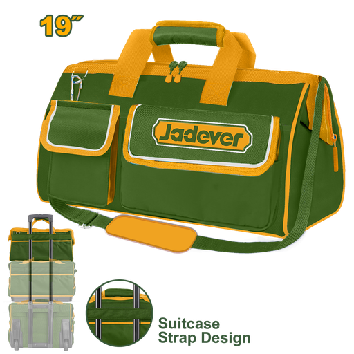[JDTG3119] Bolsa de Ferramentas 19" - Jadever - Poliéster 600D com Estrutura Rígida